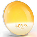 DawnGlow sunrise wake-up light alarm clock