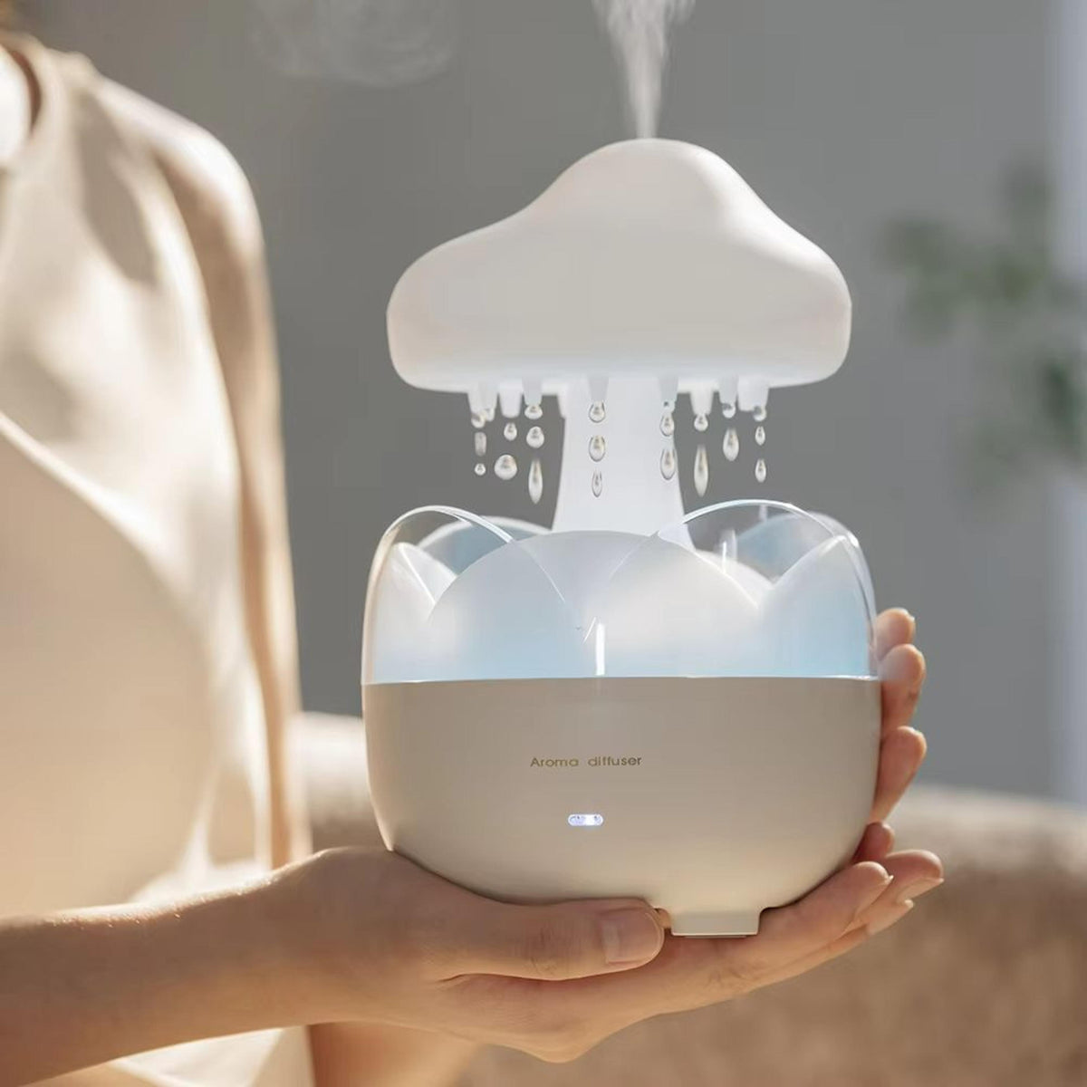 CloudMist rain cloud diffuser detail